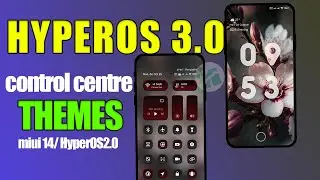 Dark Xiaomi HyperOS Lock Screen Themes | Best HyperOS Themes for lock screen Themes
