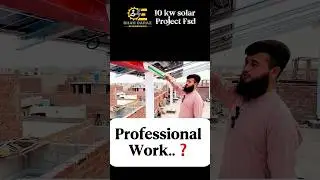 🔧 Precision in Every Detail!Professional 🌞Solar Structure Fabrication &ndash; Built |#ytshorts #fyp