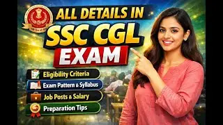 SSC CGL Exam Full Guide|Qualification, Age, Syllabus, Job & Salary|Form, Eligibility, Syllabus|