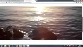 Video As A Background For Section Of Website || HTML5, CSS3