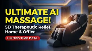 FUJIIRYOKI Cyber Relax Ai 5D Massage Chair Review | Luxury Home Therapy