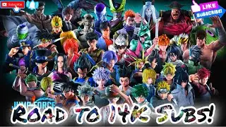 JUMP FORCE (PS5) LIVE! Part 1! Road to 14K SUBS!