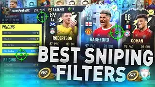 QUICK WAY OF MAKING 150K COINS RIGHT NOW?! 🤔 (FIFA 22 BEST SNIPING FILTERS TO MAKE COINS)