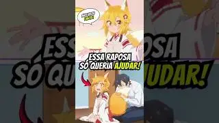 A little fox appeared to save this worker's life! 🦊 #anime #animefan #otaku