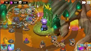 Castle Creeps TD - Chapter 16 Level 61 Brightstar Shrine 3 Stars (Without Sentinel)