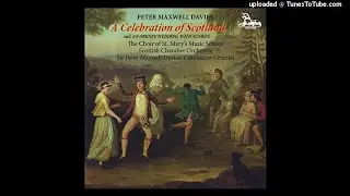 Peter Maxwell Davies : Renaissance Scottish Dances for instrumental ensemble WoO 112 (1973)