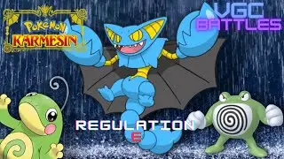 SKORGRO in einem REGEN-TEAM!? 🤔 - Pokemon Karmesin VGC Battles REGULATION E!