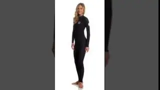 Rip Curl Women's 5/3mm Dawn Patrol Back Zip Fullsuit Wetsuit | SwimOutlet.com