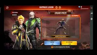 rampage legion event rip 2000 diamond💎...😔....and about giveaway🎁✨...