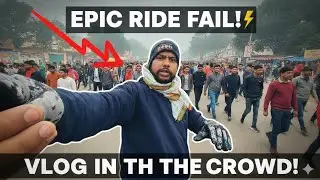 पब्लिक place में vlog बनाया 😲 |  Vlogging in public Place  | A For Ajay Vlogs 