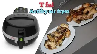 T FAL ACTIFRY AIR FRYER review & unboxing // chicken & fish recipes