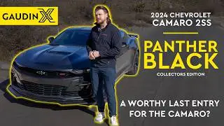 2024 Chevrolet Camaro 2SS Panther Black - The End of an Era