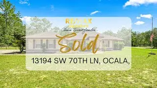 SOLD! 13194 SW 70TH LANE, OCALA, Florida 34481