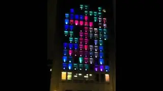 MIT Hack: Tetris on the Green Building (CPW 2012)