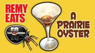 Remy Eats a Prairie Oyster (Food Oddities - www.foododdities.com) Video