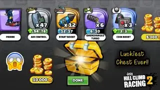 😱 Luckiest Chest Ever!! #3 - Hill Climb Racing 2
