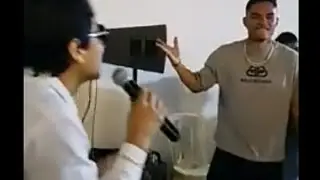 Anderson Santamaria celebrando tr&aacute;s su llegada de Brasil  con El Lobo y la Socidad