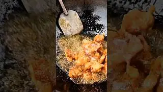 One Shot Chicken Fry | Only Real Sizzle Sound #shorts
