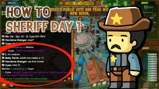 HOW TO SHERIFF DAY 1 | Town of Salem Ranked Practice | Sheriff Strategy