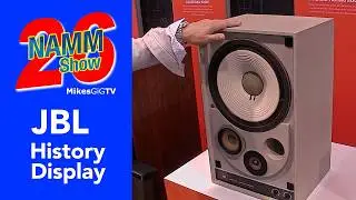 Выставка, посвященная истории компании JBL, отметит свое 80-летие на выставке NAMM 2026 | MikesGigTV