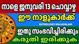 ജനുവരി 13 ചൊവ്വാഴ്ച ഈ നക്ഷത്രക്കാർക്ക് ഇത് സംഭവിച്ചിരിക്കും Astrology horoscope 