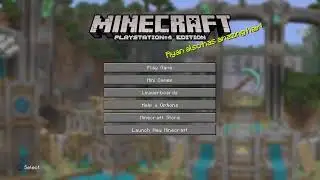 MINECRAFT PS4 LEGACY EDITION INVERT LOOK AND SOUTHPAW BOTH MASTERY REFINING LEFT HANDED PLAYER ReAl.