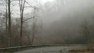 A Foggy Mountain (Thankfully, No Breakdown) Drive In Appalachia
