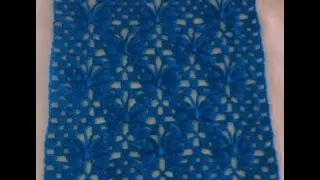 Punto de mariposa en crochet  paso a paso parte 1