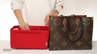 ZTUJO XL Size Purse Organizer For LV ON THE GO GM