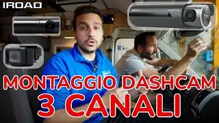 TUTORIAL installazione DASHCAM su camper, motorhome, van camperizzato - Montaggio 3ch STEP BY STEP