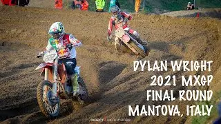 Dylan Wright 2021 MXGP Final Round Highlights - Mantova, Italy