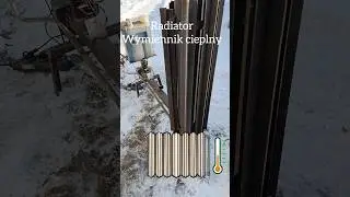 Polska myśl techniczna🇵🇱Palnik na olej🔥Przenośny emiter cieplny☀️#wasteoilburningheating