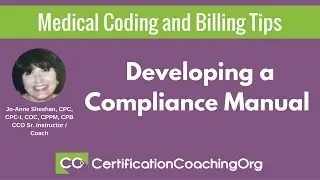 Medical Coding and Billing Tips |  Developing a Compliance Manual