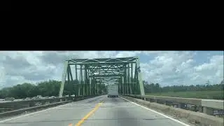 Scenic drive between Hilton head and Savannah