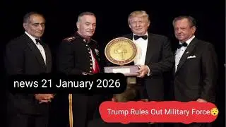 Trump Rules Out Military Force for Greenland | US & Global News &ndash; Jan 21, 2026