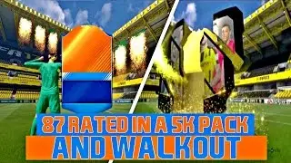 87 RATED IN A 5K PACK + WALKOUT - FIFA 17 ULTIMATE TEAM