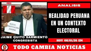 🔴#an&aacute;lisis REALIDAD PERUANA EN UN CONTEXTO ELECTORAL| #ENTREVISTA CONGRESISTA JAIME QUITO SARMIENTO