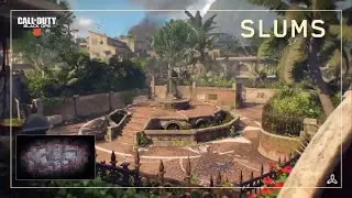COD BO4 Free for All How to Spawn trap on Map Slums