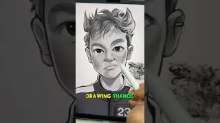Drawing WITHOUT Seeing The Colors&hellip;? 🌈😳(Crazy Reveal) #shorts #artchallenge #squidgame #art