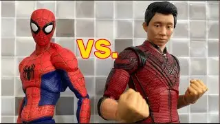 Spider-Man VS Shang-Chi Stop Motion Sparring Match
