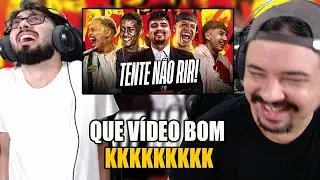 IMPOSSÍVEL NÃO RIR COM ESSAS RIMAS!..😂 | REACT