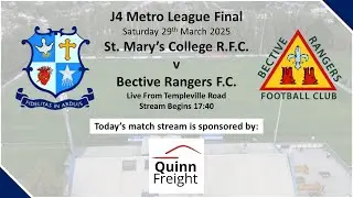 St Mary's College  v Bective Rangers - J4 League Final