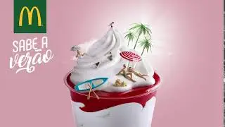 McDonald's: Sundae de Morango Sabe a Ver&atilde;o