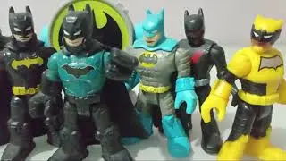 7  Bonecos do Batman Imaginext Posing BR / Linzarro