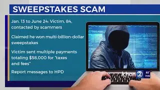 'Think before you click': Look out for this sweepstakes scam
