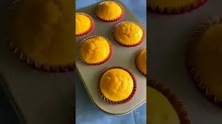 mango cupcakes 😍😍 #arthkitchen #shorts #viral #recipe #trending #cupcakes #mangocupcakes #mango #yum