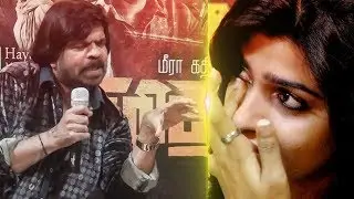 T. Rajendar Fight with Sai Dhanshika | Sai Dhanshika Cries! | Vizhithiru | TN 298