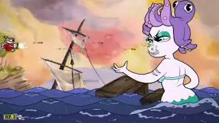 Cuphead - Cala Maria Boss Battle ( S, Expert, No damage)