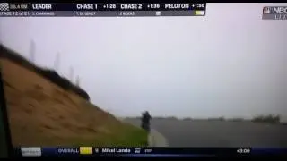 Cyril Gautier Stage 12 Crash 2017 Tour de France #TDF2017