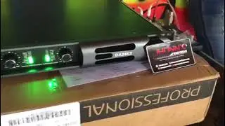 Sanway audio super power dual channel power amplifier  DA24K2 feedback from South America